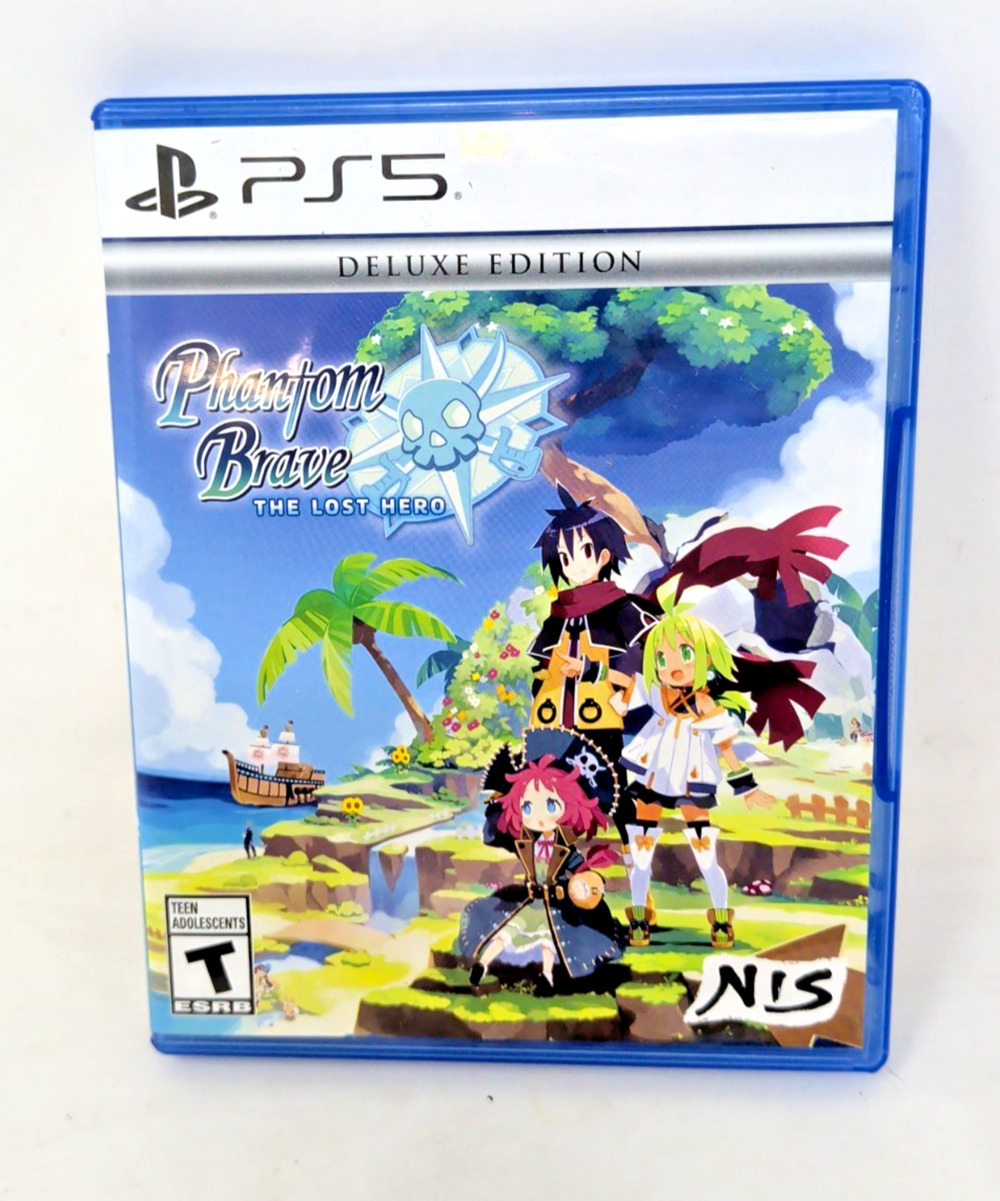 Phantom Brave: The Lost Hero Deluxe Edition (PlayStation 5, 2025) JRPG Complete